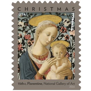 Florentine Madonna and Child Postage Stamps (2016)